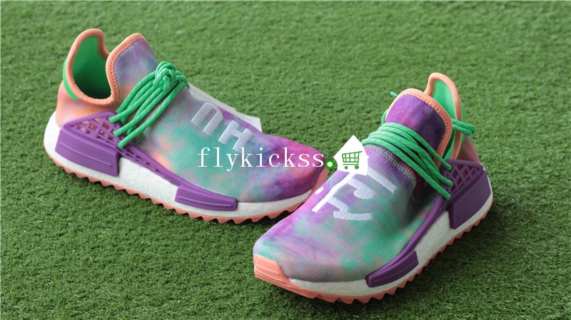 Pharrell x NMD Human Race Holi Festival Chalk Coral Fish Scale Boost